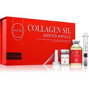 Dermaline D'LEXO Collagen SIL Booster Ampoule sada proti stárnutí pleti