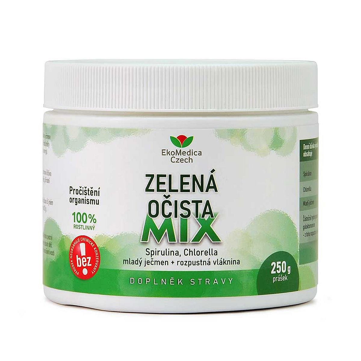 Ekomedica Zelená očista MIX 250 g