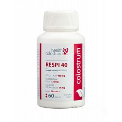 Health&colostrum RESPI 40 bakteriální lyzáty 60 tablet