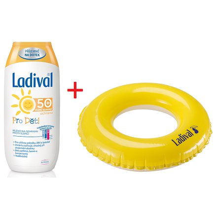 LADIVAL OF50+ mléko pro děti 200ml