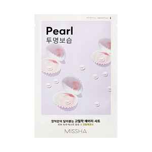 Missha Airy Fit Sheet Mask Pearl plátýnková maska s výtažkem z perel 19 g