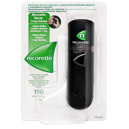 Nicorette ústní sprej 13.2ml 150 dávek