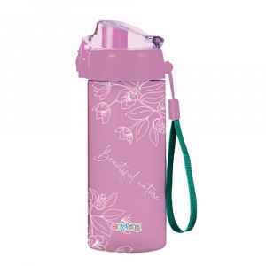 Oxybag OXY CLiCK - láhev na pití Floral, 600 ml