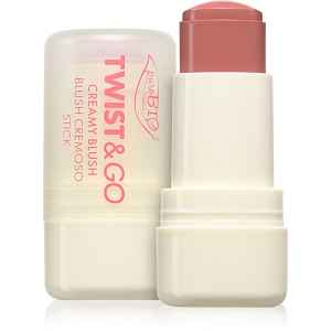puroBIO Cosmetics Twist&Go krémová tvářenka v tyčince odstín 03 Macaron 5 g