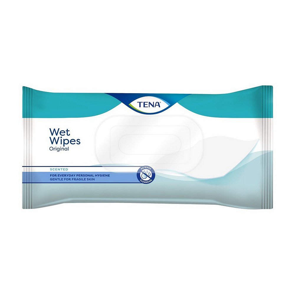 TENA Wet wipes vlhčené ubrousky 80 kusů 8574