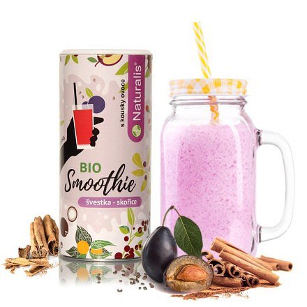 BIO Smoothie Skořice+Švestka 180g