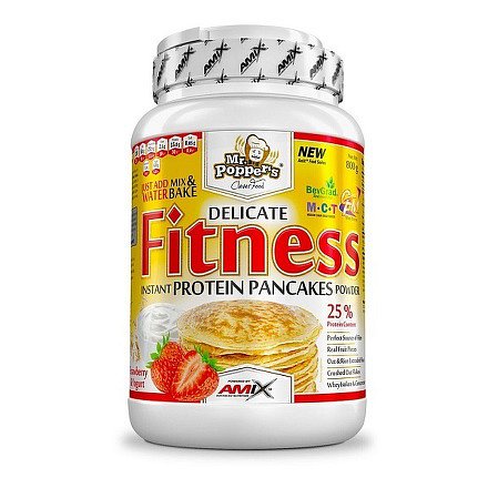 Fitness Protein Pancakes jahoda a jogurt 800g