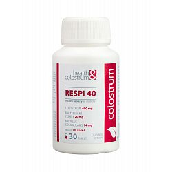 Health&colostrum RESPI 40 bakteriální lyzáty 30 tablet