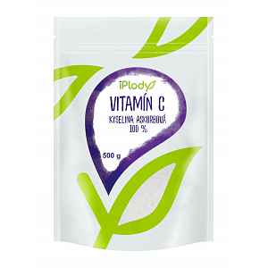 iPlody Vitamín C, kyselina L-askorbová, prášek 500 g