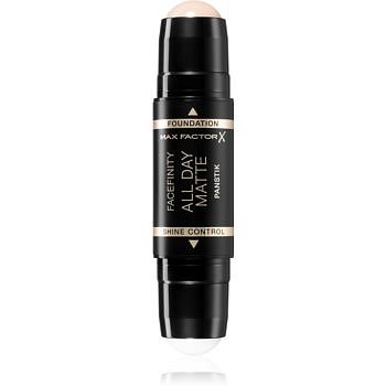 Max Factor Facefinity All Day Matte make-up a podkladová báze v tyčince odstín 10 Fair Porcelain 11 g