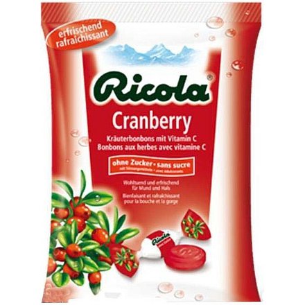 RICOLA Cranberry 75g - brusinka