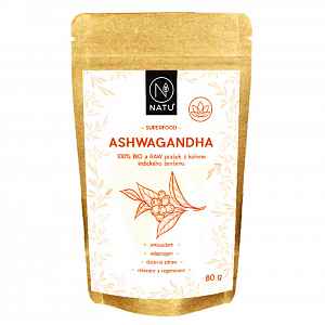 NATU Ashwagandha BIO prášek 80 g