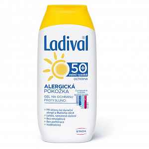 LADIVAL OF50+ gel alergická kůže 200ml