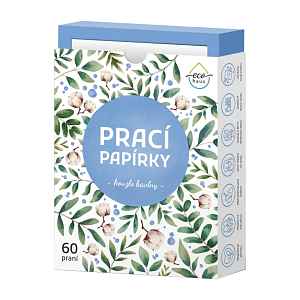 EcoHaus Prací papírky Kouzlo bavlny 60 ks