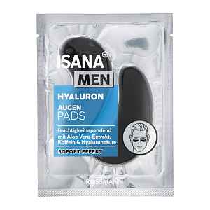 ISANA Men Hydrogelové oční polštářky Hyaluron Power