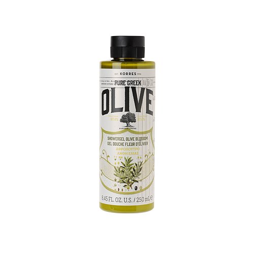 Korres Pure Greek Olive Sprchový gel s řeckým extra panenským olivovým olejem s vůní olivového květu 250ml