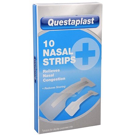 Náplast proti chrápání 30ks Questaplast