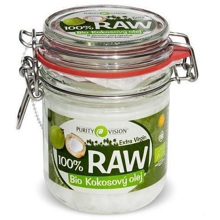 PURITY VISION RAW kokosový olej BIO 370ml