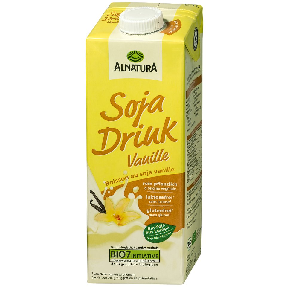 Alnatura BIO Sojový nápoj s vanilkou 1l