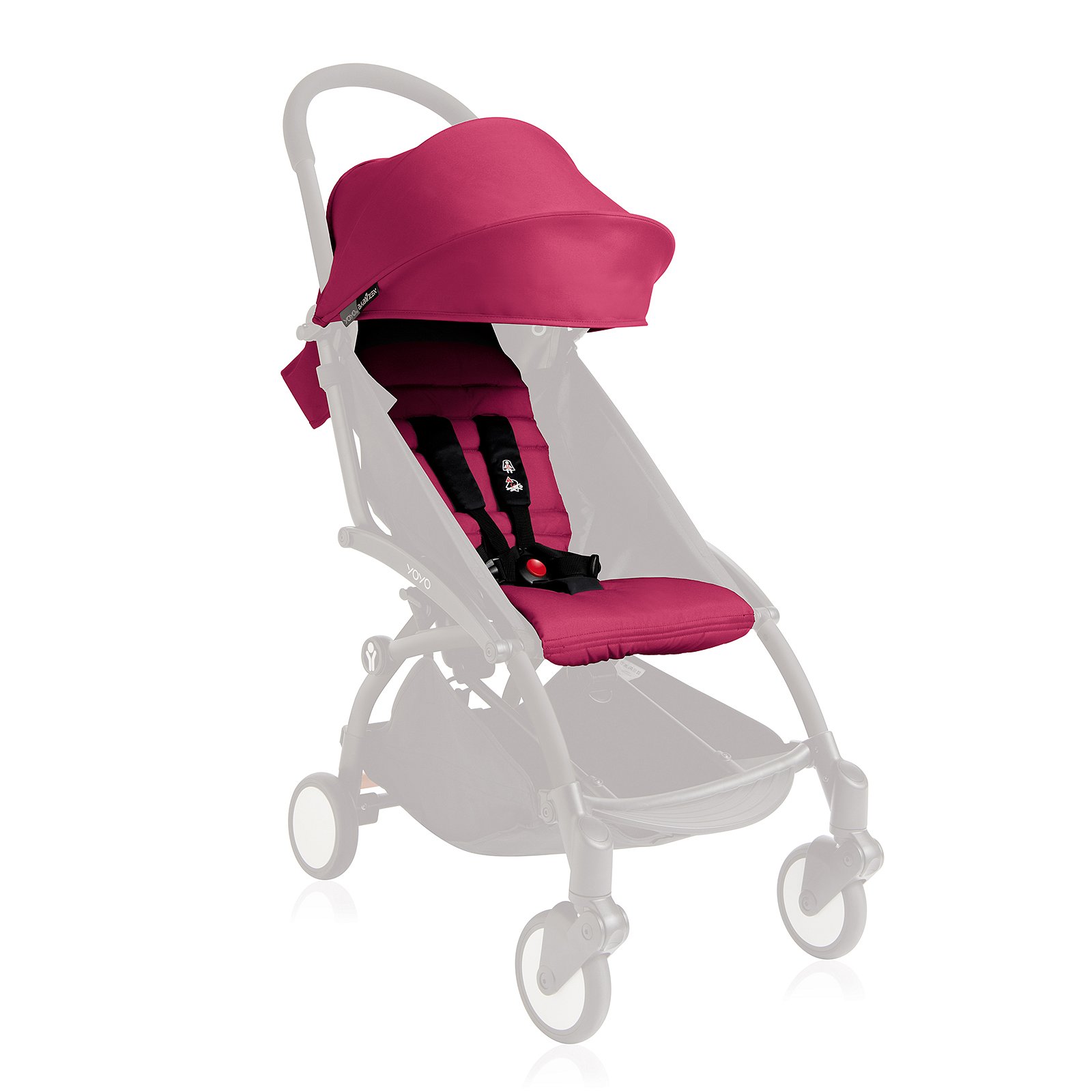 BABYZEN YOYO+ 6+ Textilní set ke kočárku, Pink 2018