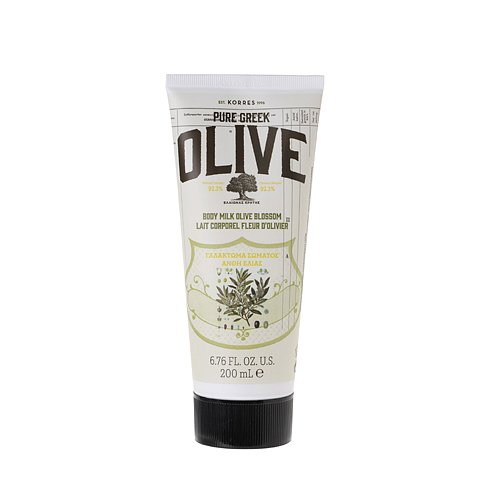 Korres Pure Greek Olive hydratační tělové mléko s vůní olivového květu 200ml