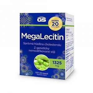 GS MegaLecitin 1325mg cps.130+20 dárek