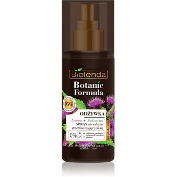 Bielenda Botanic Formula Burdock + Nettle bezoplachový kondicionér ve spreji pro mastné vlasy  150 ml