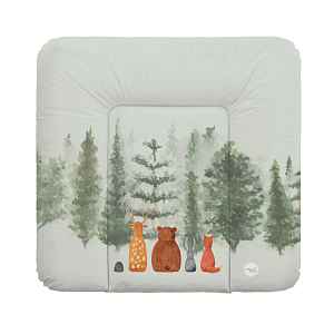 CEBA BABY Podložka přebalovací měkká střední (75x72) Basic Forest Companions