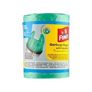Fino pytle na odpad s uchy 35l 100 ks