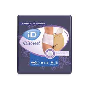 iD Discreet Pants Medium Extra Plus absorpční kalhotky 12 ks