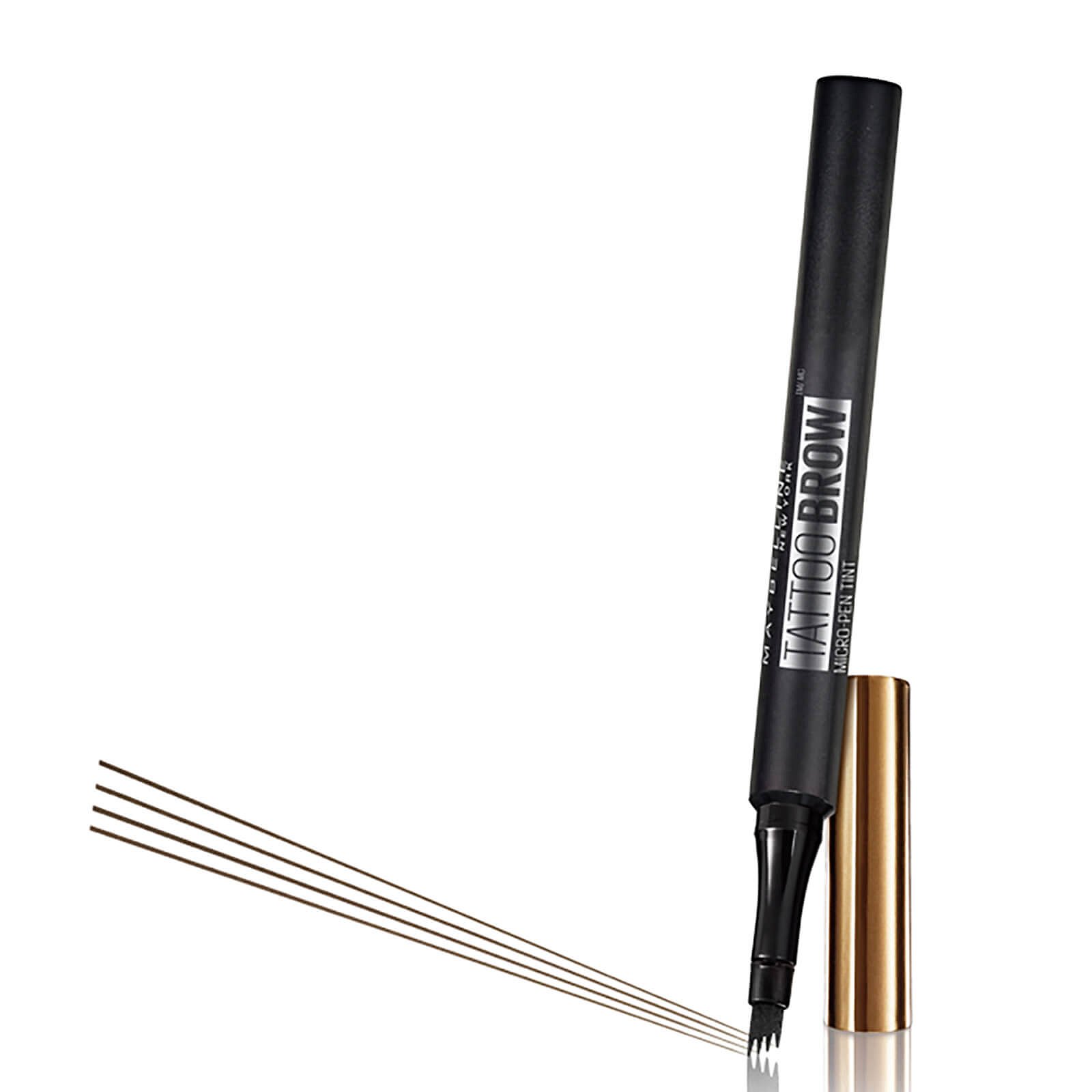 Maybelline Tattoo Brow 24H MicroPen Tint dlouhotrvající fix na obočí odstín 120 Medium Brown 1,1 ml