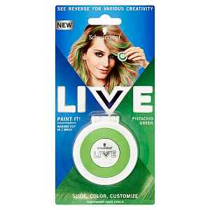 Schwarzkopf live Paint It Shamrock Green křída na vlasy 50 ml