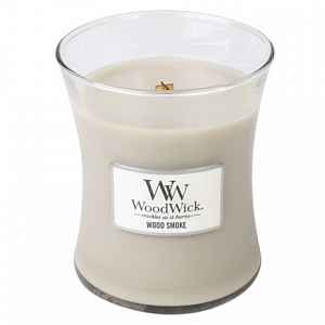 Woodwick Wood Smoke vonná svíčka 275 g s dřevěným knotem