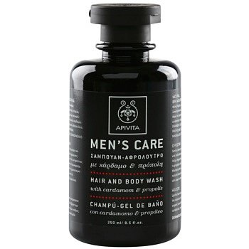 Apivita Men's Care Cardamom & Propolis šampon a sprchový gel 2 v 1  250 ml