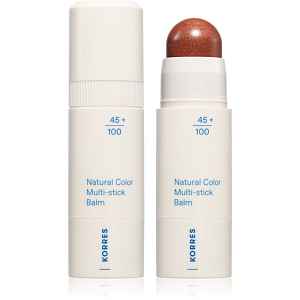 Korres Natural Color Multi-Stick Balm multifunkční líčidlo na rty a tváře odstín Aegean Bronze - Healthy Glow 4.5 g