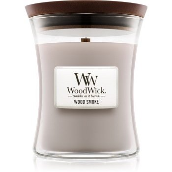 Woodwick Wood Smoke vonná svíčka 275 g s dřevěným knotem