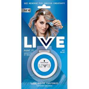 Schwarzkopf live Paint It Icy Blue křída na vlasy 50 ml