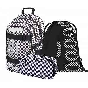Baagl 3 SET Skate Ska: batoh, penál, sáček