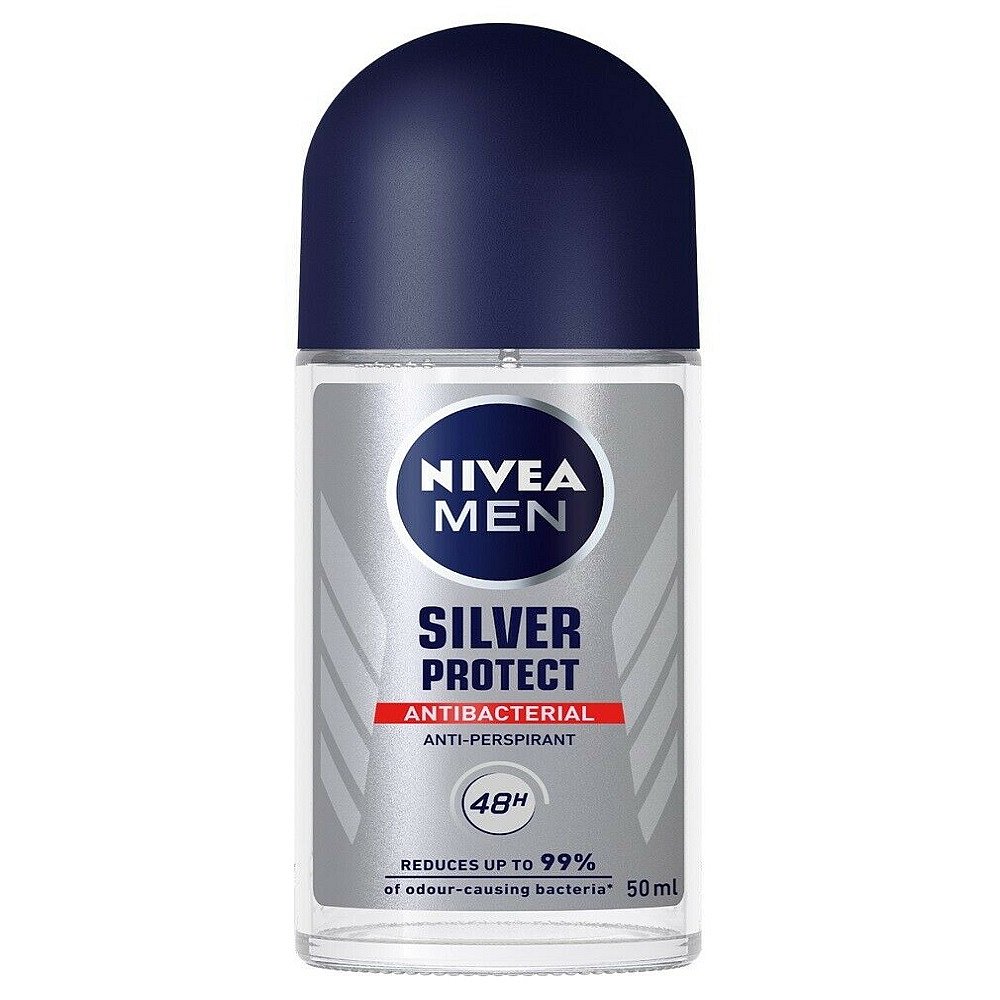 NIVEA Deo muži Silver Protect kulička AP 50 ml