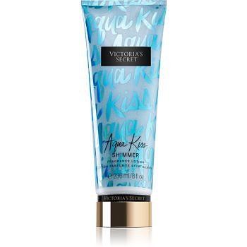 Victoria's Secret Aqua Kiss Shimmer tělové mléko pro ženy 236 ml