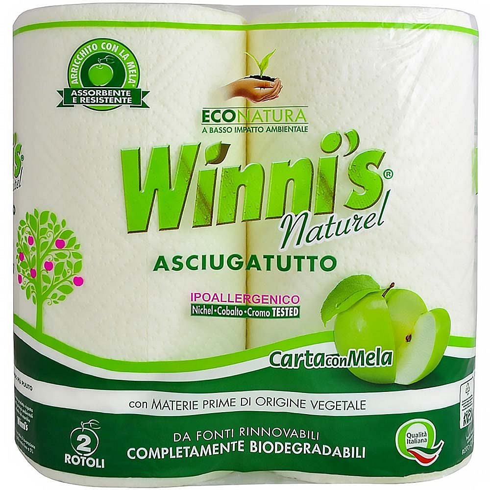 WINNI´S NATUREL – ekologické kuchyňské utěrky 2 role