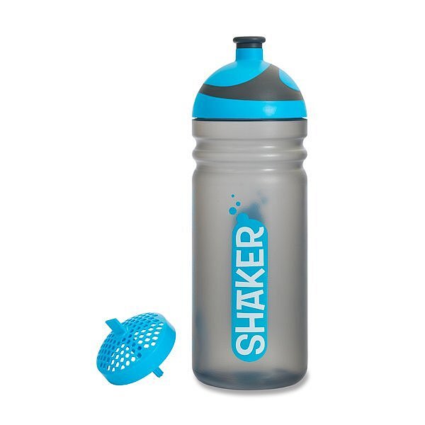 Zdravá lahev SHAKER modrý 0,7 l