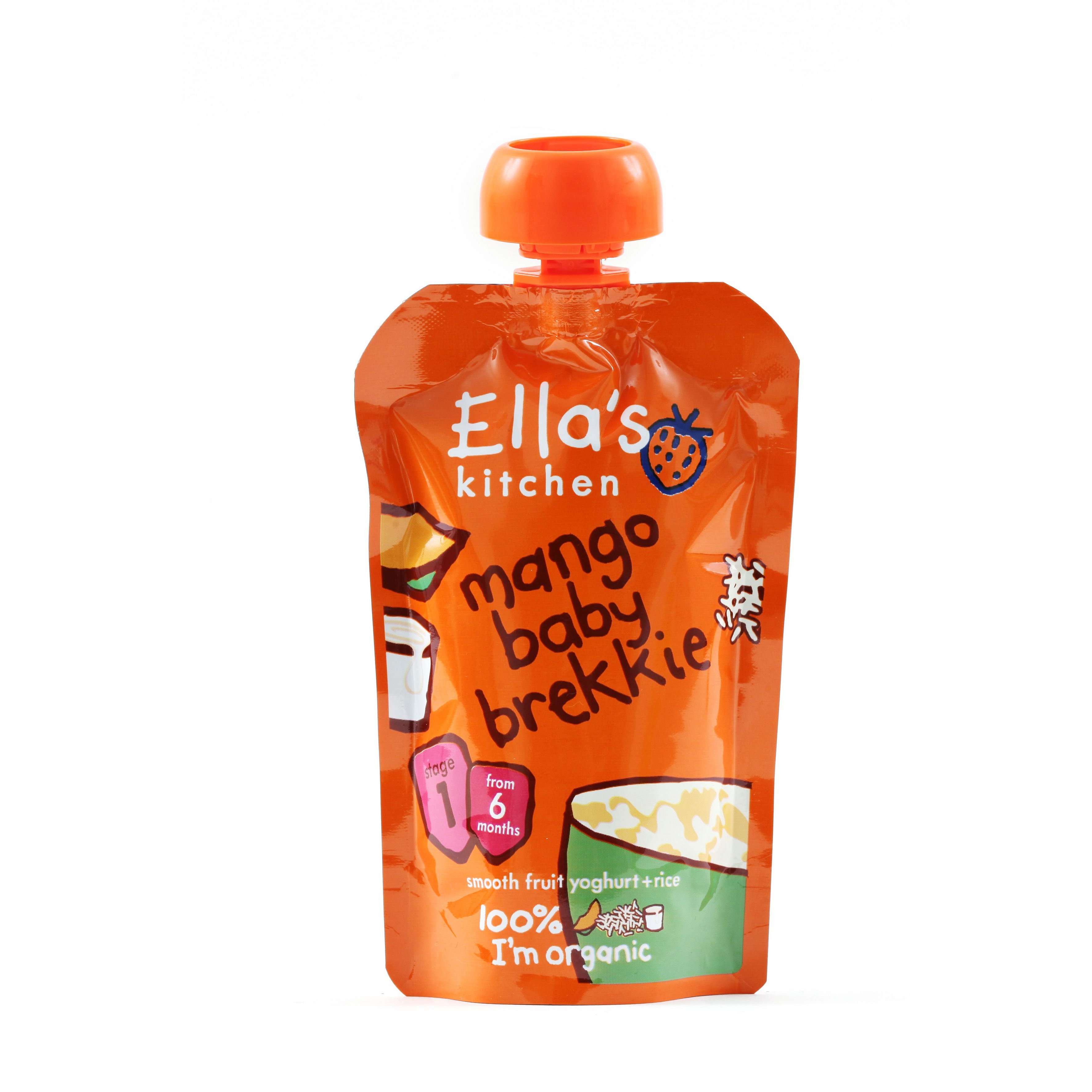 Ellas Kitchen BIO Snídaně mango a jogurt kapsička 100 g