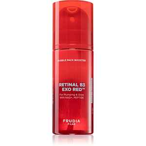 Frudia Retinal B3 Exo Red Bubble Pack Booster osvěžujicí a hydratační booster pro rozjasnění a vyhlazení pleti 140 ml