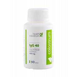 Health&colostrum IgG40 Colostrum 90 kapslí