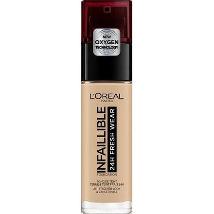 L´Oréal Paris Infaillible Fresh Wear dlouhotrvající tekutý make-up 125 Natural Rose 30ml