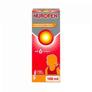 NUROFEN PRO DĚTI 4% POMERANČ 40MG/ML perorální SUS 100ML