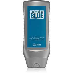Avon Individual Blue parfémovaný sprchový gel 2 v 1 pro muže 250 ml
