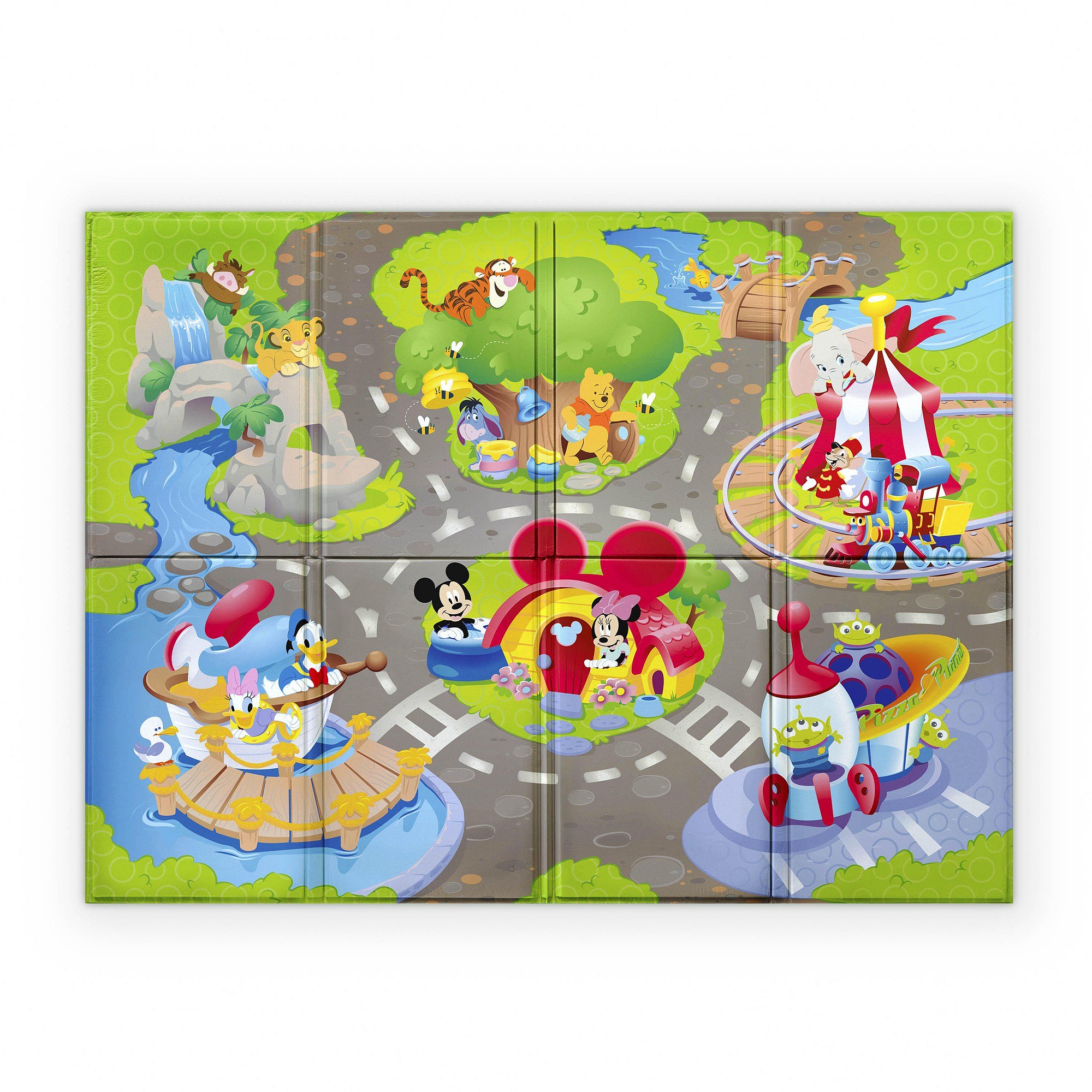 DISNEY BABY Podložka pěnová Disney Pals 120x89cm (6m+)