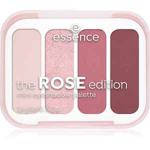 essence The Rose Edition paletka očních stínů mini 3.6 g
